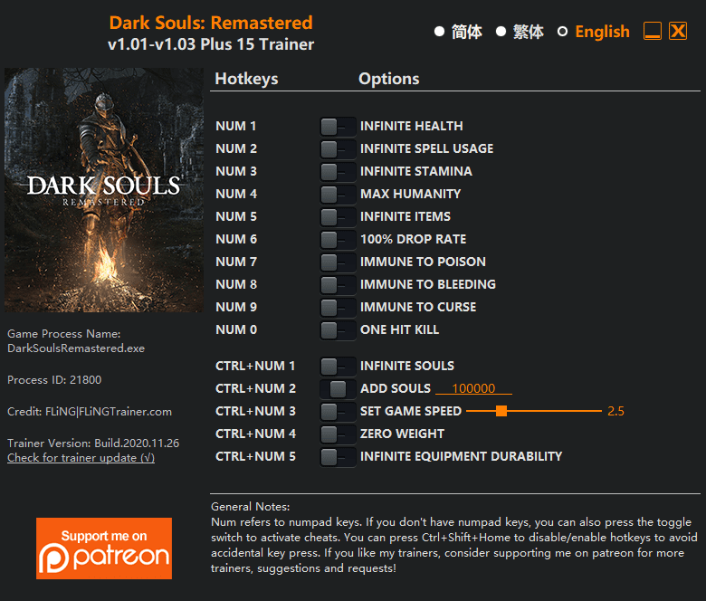 dark souls iii v1 03 v1 15 plus 28 trainer