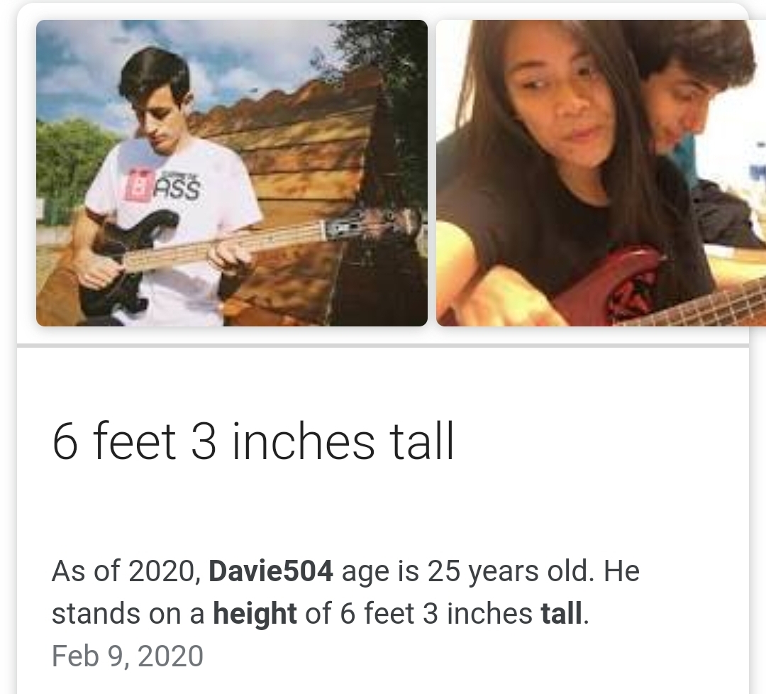 davie504 height