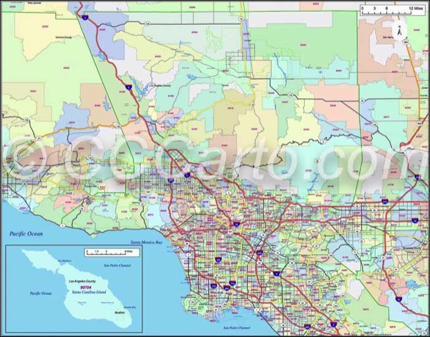 los angeles county zip codes