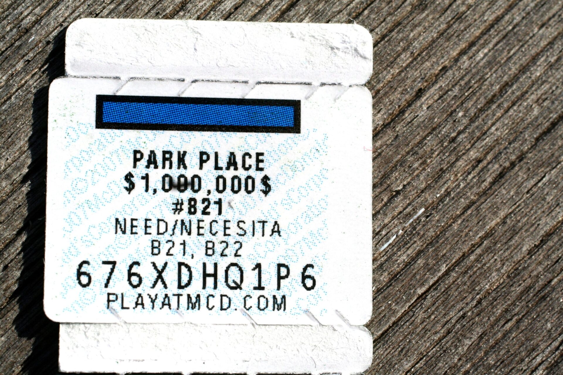 mcdonalds monopoly pieces