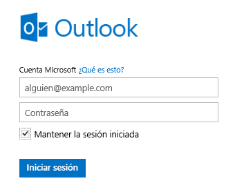 outlook inicio sesión hotmail