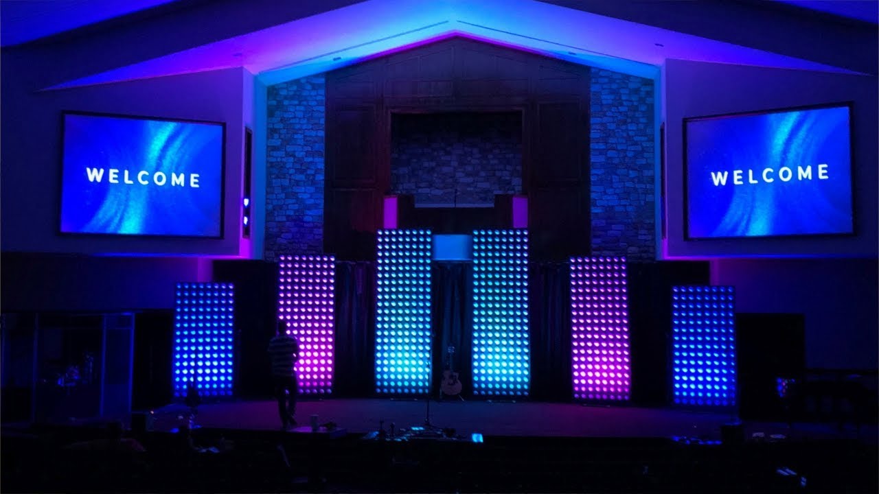 church backdrop design