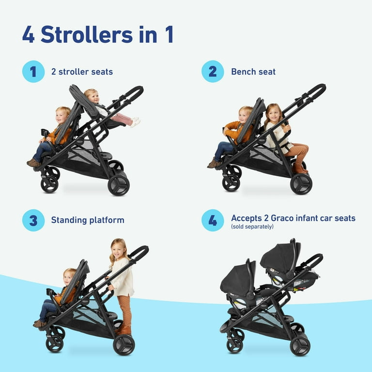 graco ready2grow double stroller