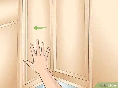 how to adjust a lazy susan door
