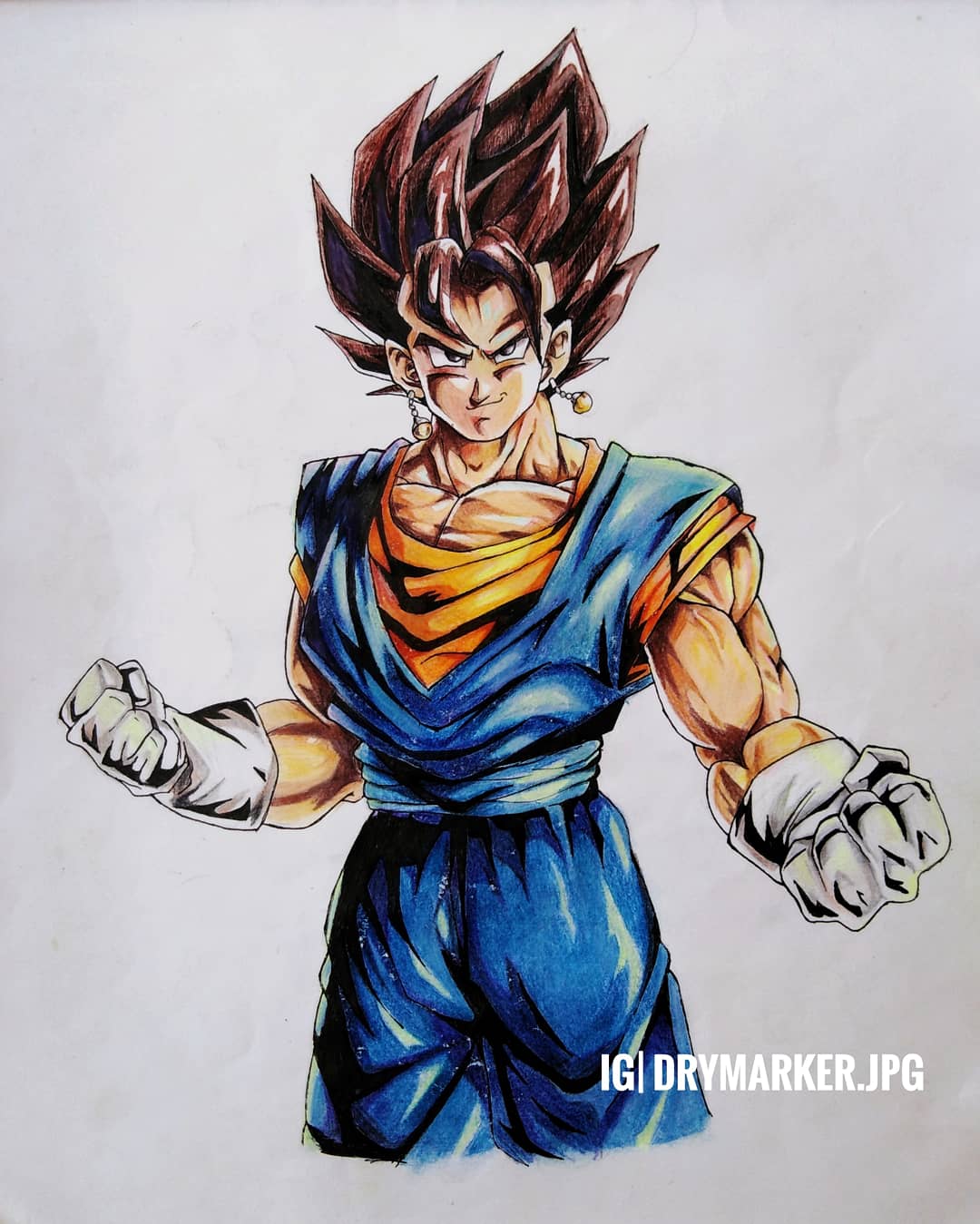 vegetto fan art