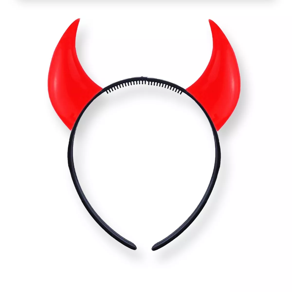 devil horns headband