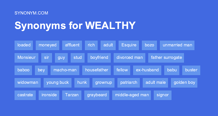 synonyms for rich