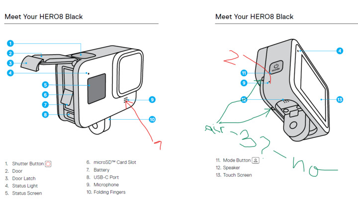 gopro hero 7 microphone location