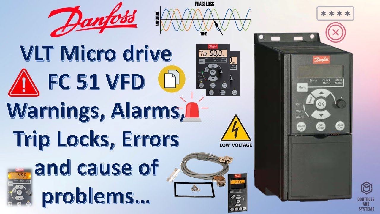 danfoss vfd fault codes