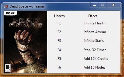 dead space cheats