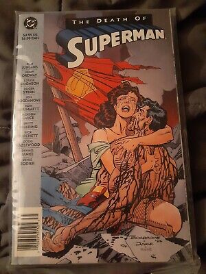 death of superman comic price