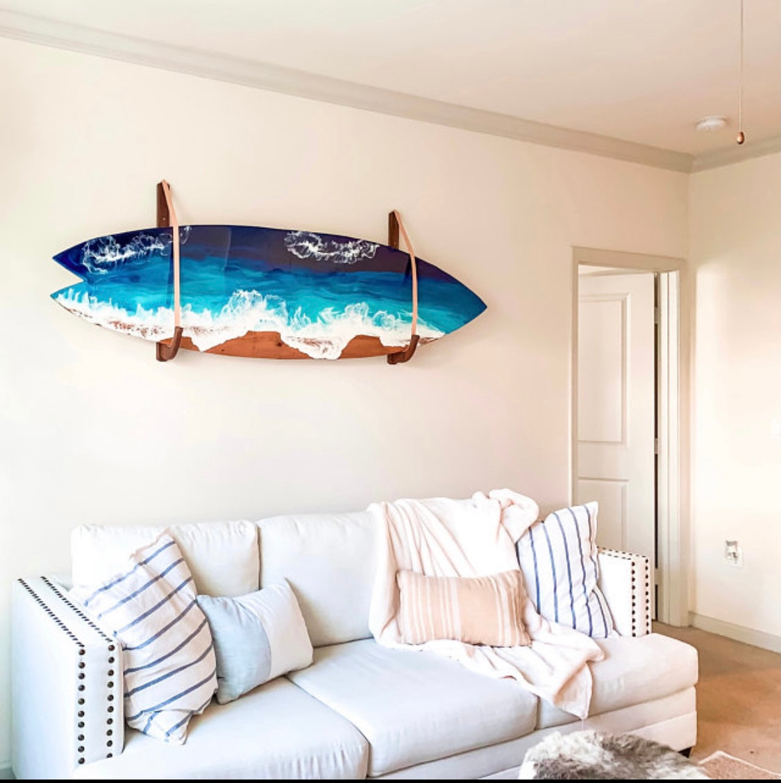 surfboard wall decor