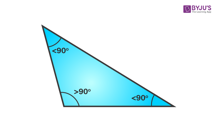 define obtuse angle