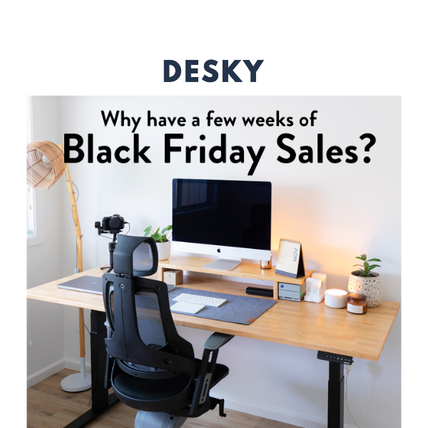 desky black friday