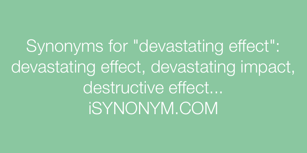 devastated synonym