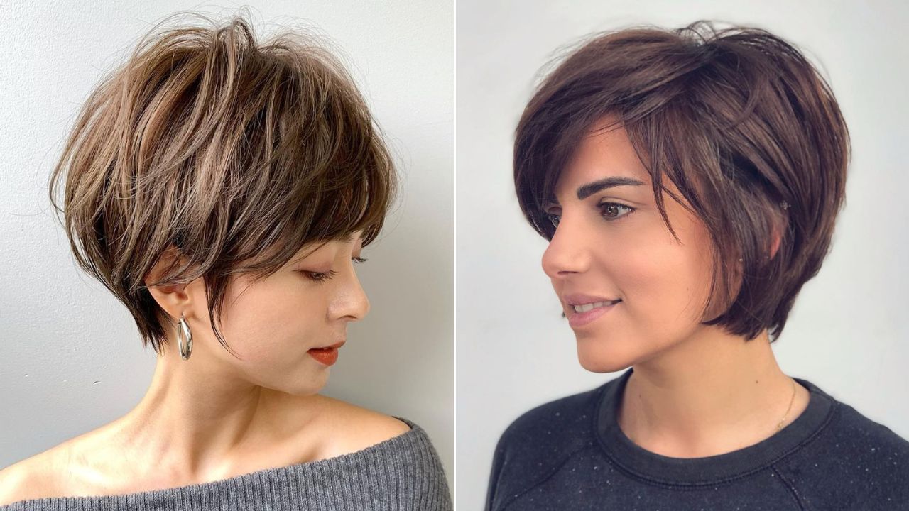 short to medium hairstyles