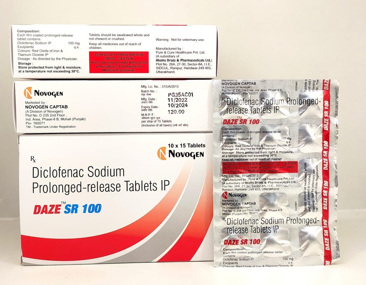 diclofenac prolonged release tablets ip 100mg