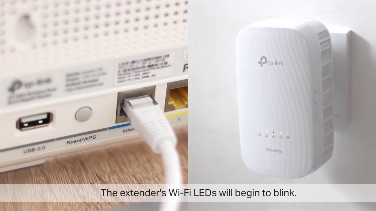 how to setup tp link wifi extender