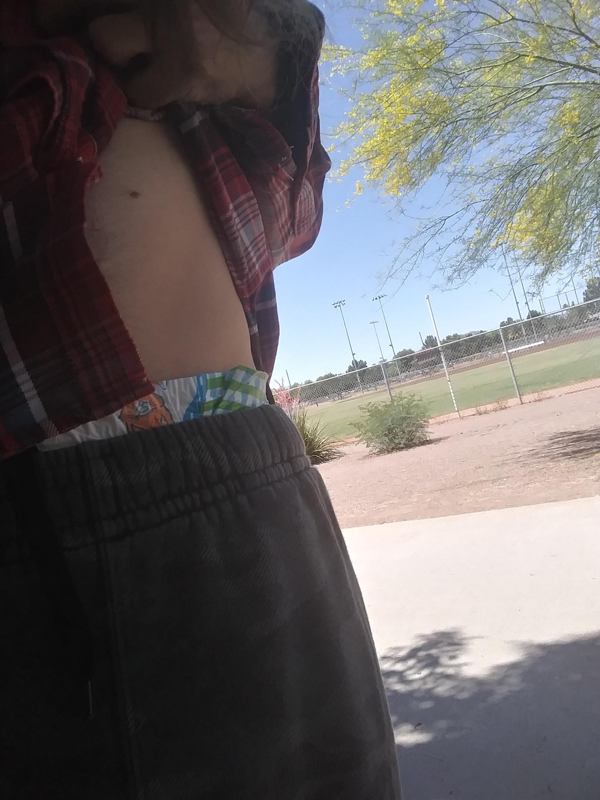 diapered public