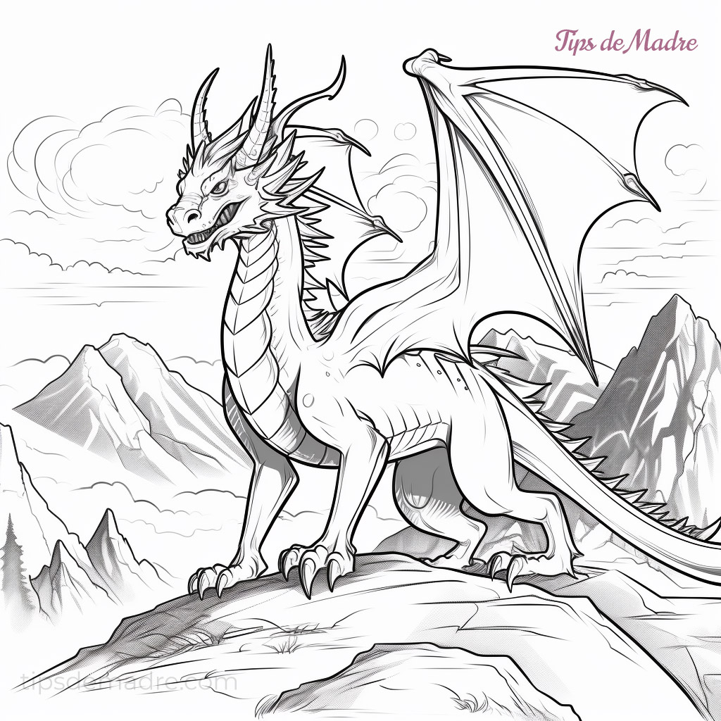 dibujos de dragones