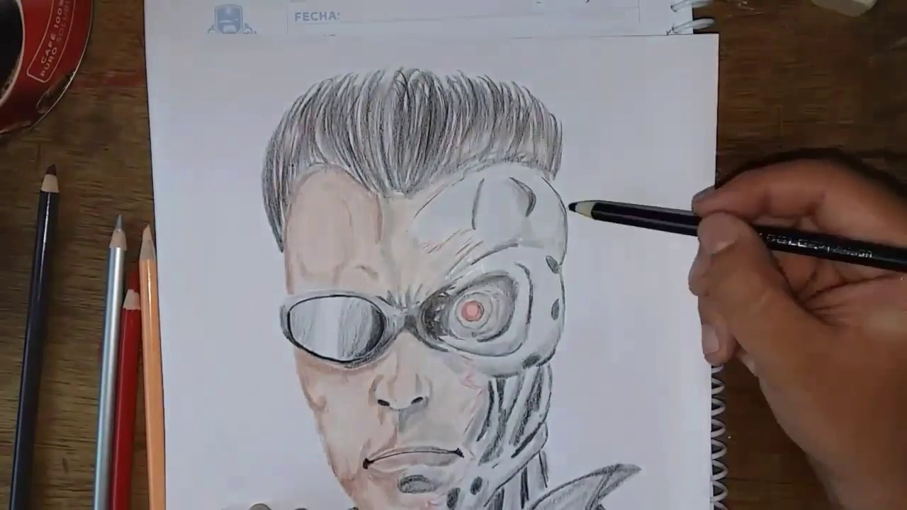 dibujos de terminator