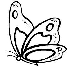 dibujos faciles mariposas
