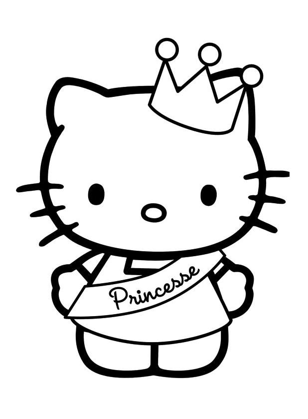 dibujos para imprimir hello kitty