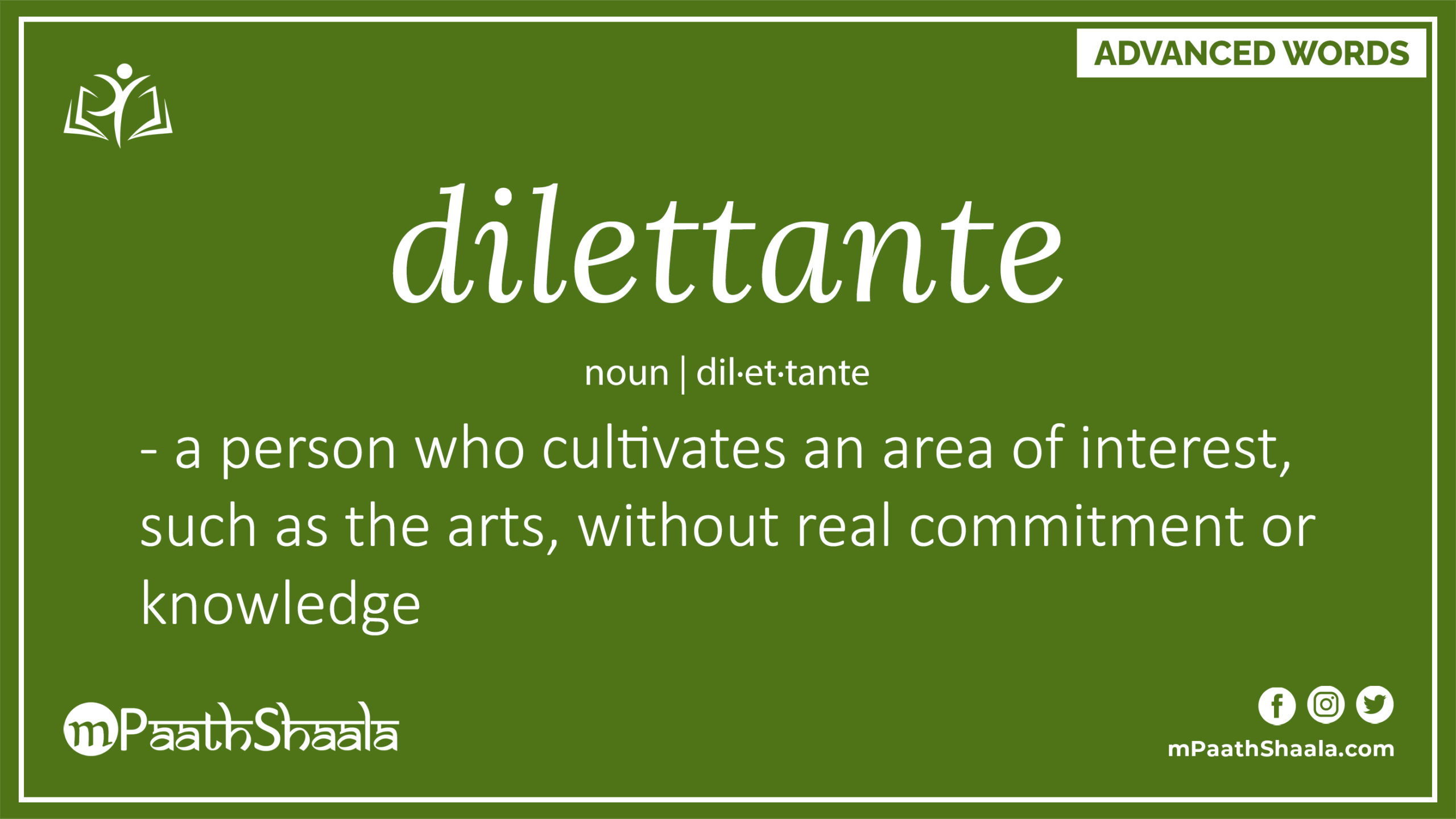 dilettante meaning