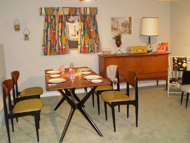 dining table 1950s