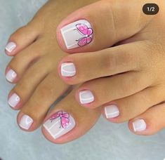 diseño de pies uñas