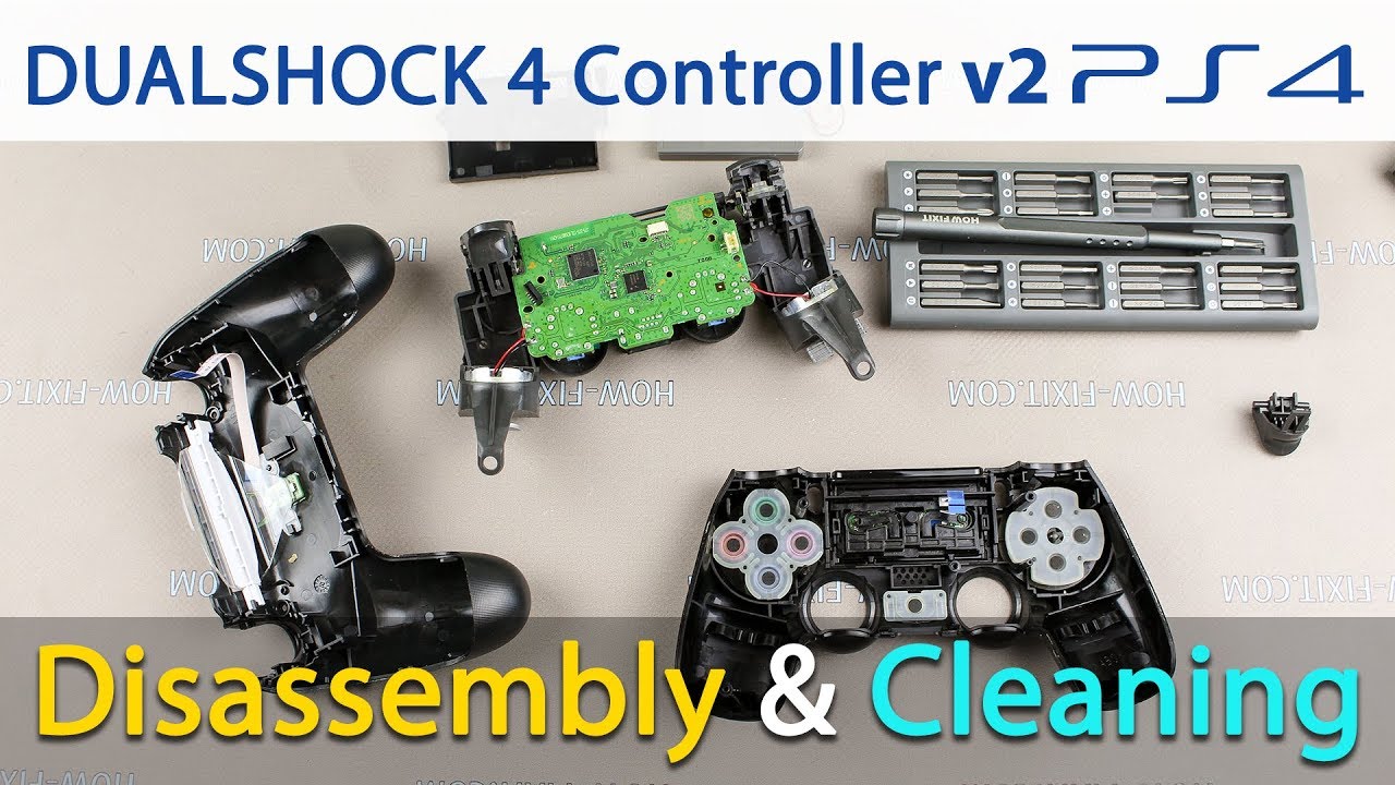 dismantling ps4 controller