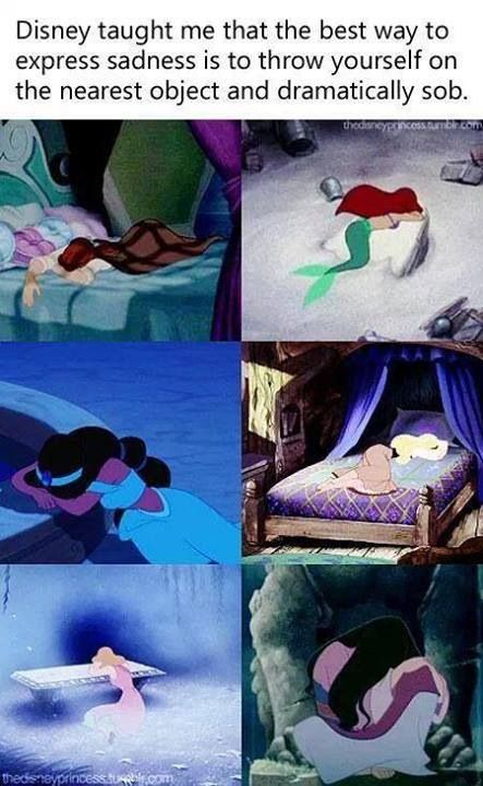 disney crying meme