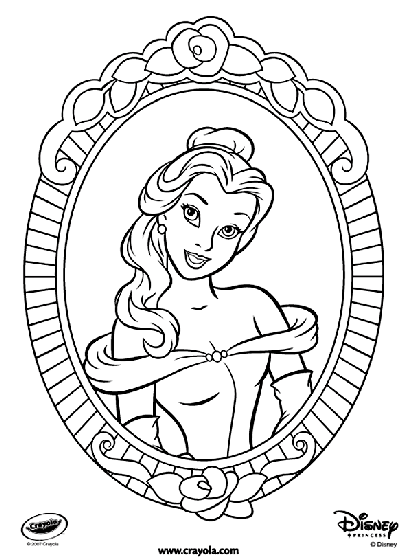 disney princess coloring pages