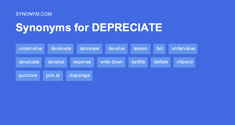 disparage synonym