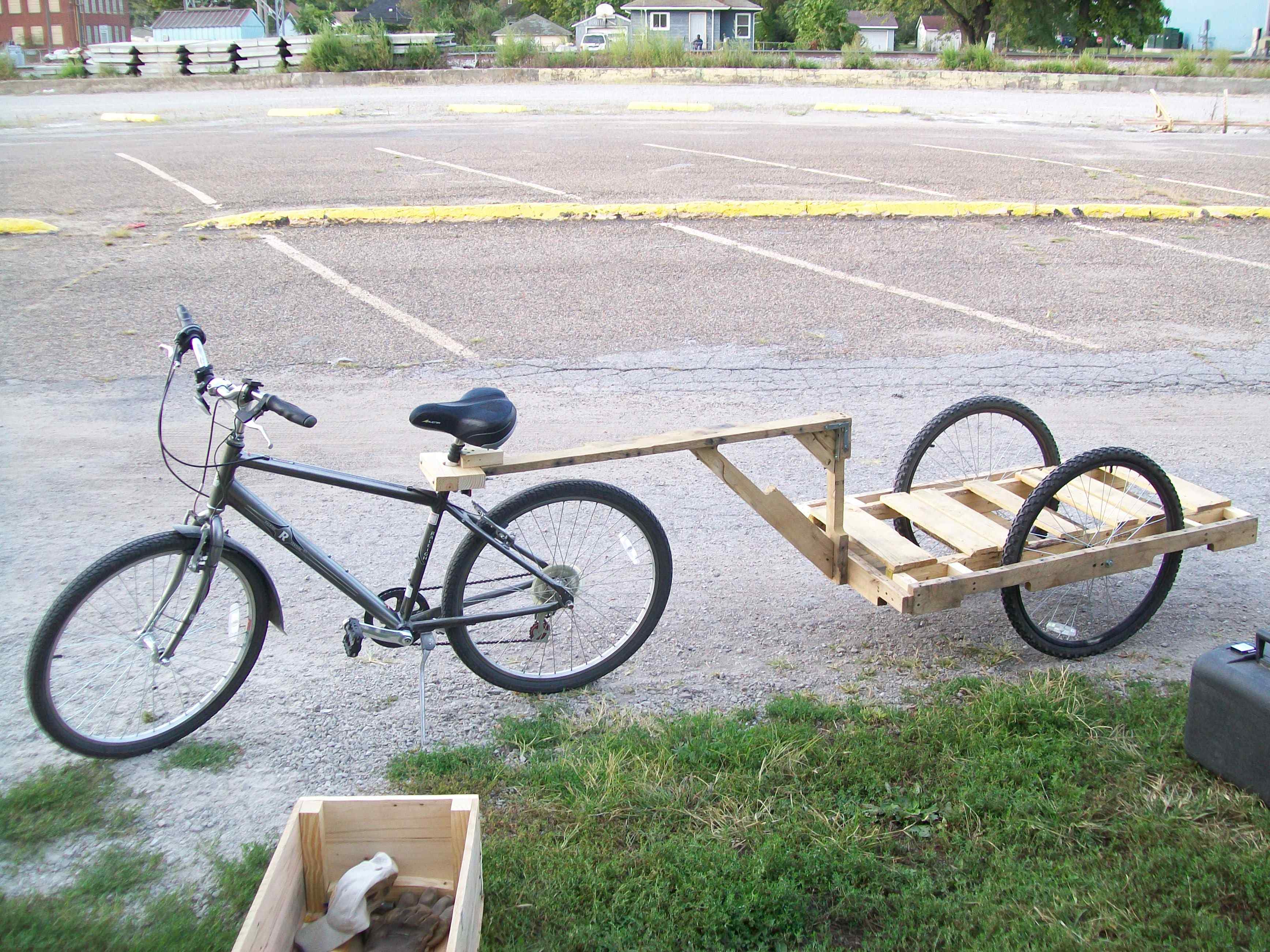 diy bicycle trailer