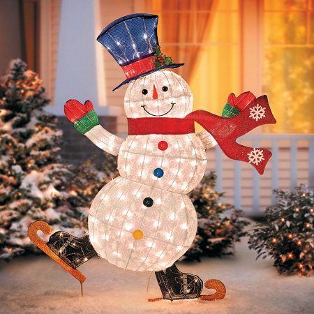 diy snowman christmas decorations