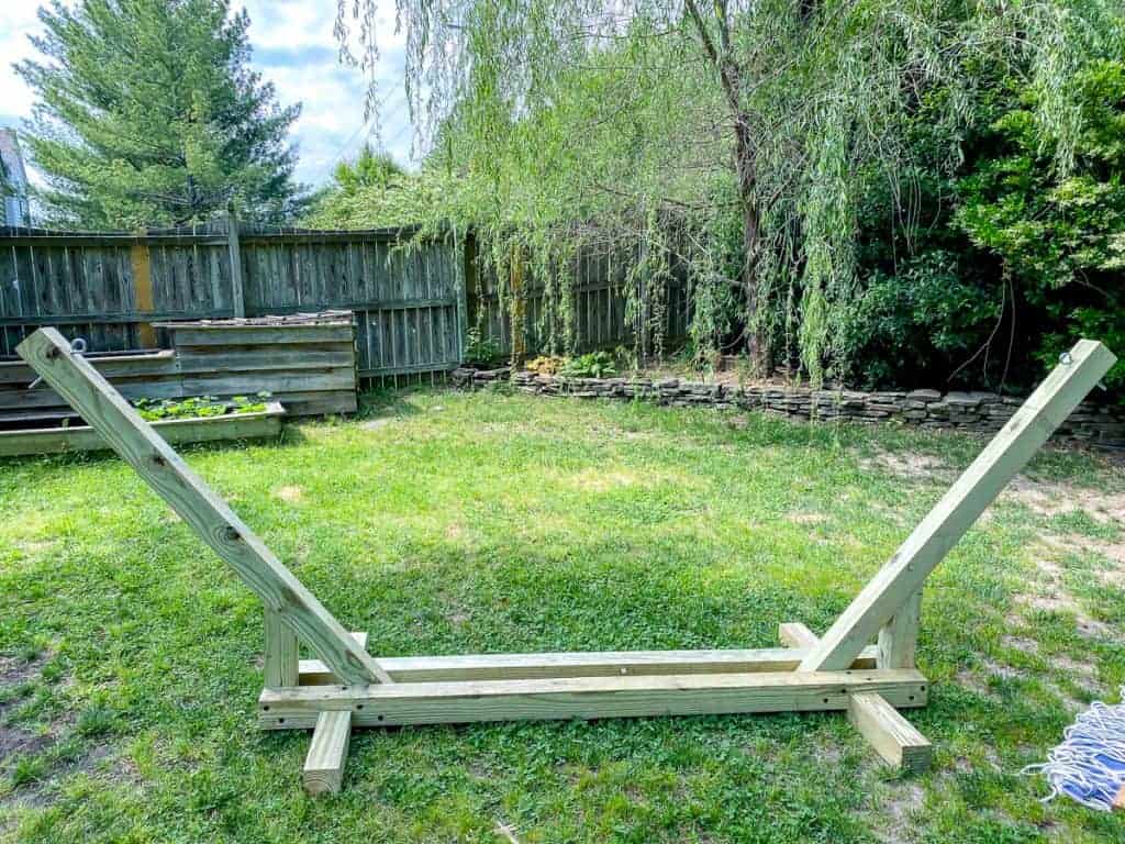 do it yourself hammock stand