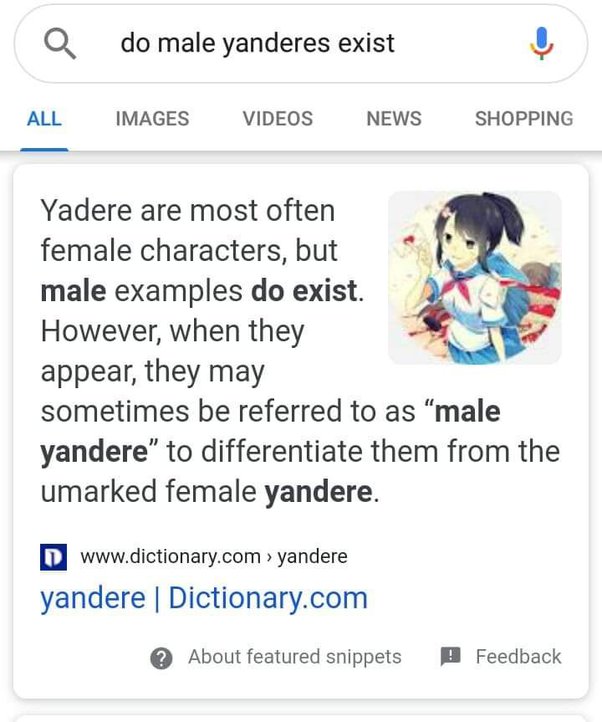 do yandere exist