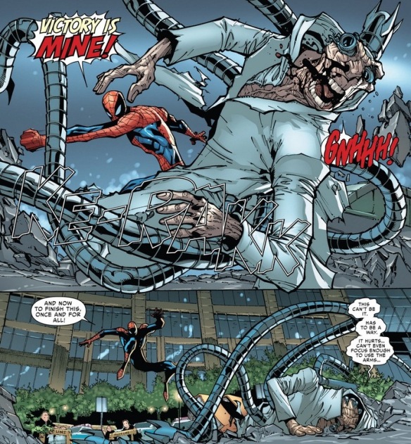 doc ock becomes spiderman