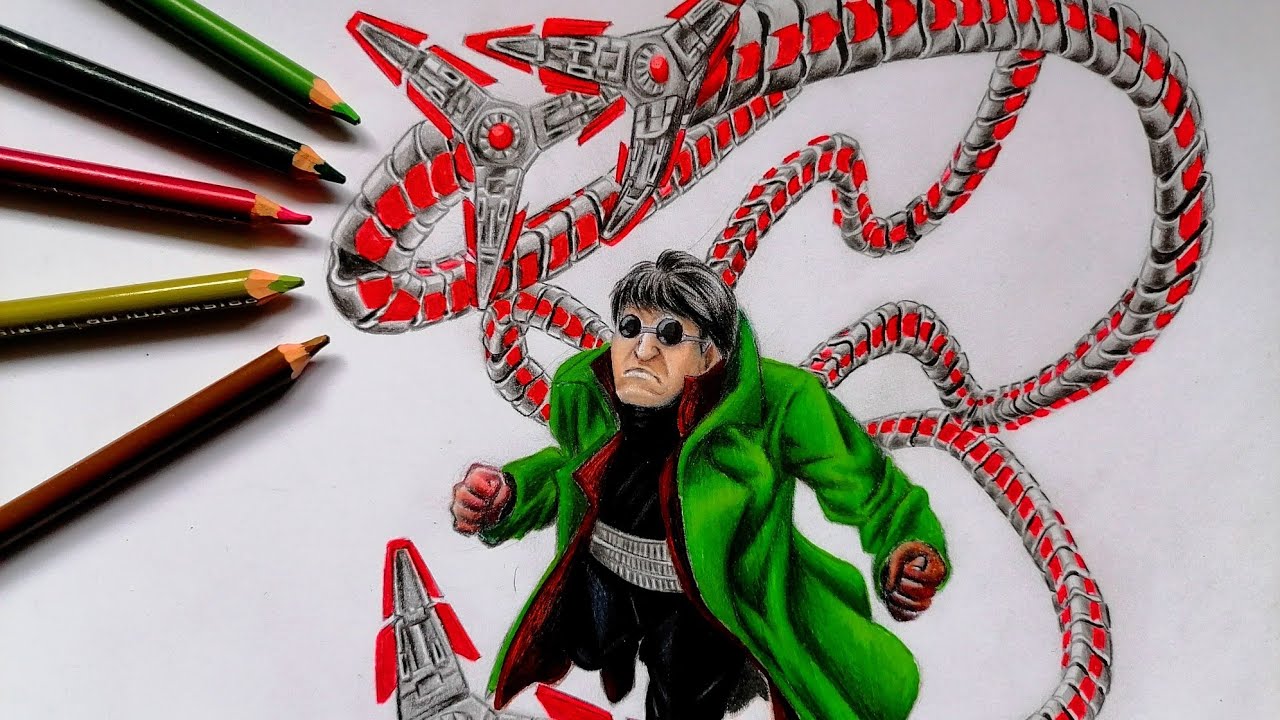 doctor octopus dibujo