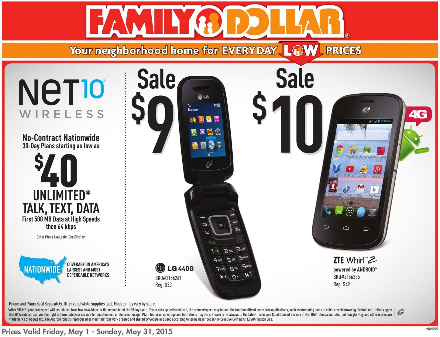 dollar store phones