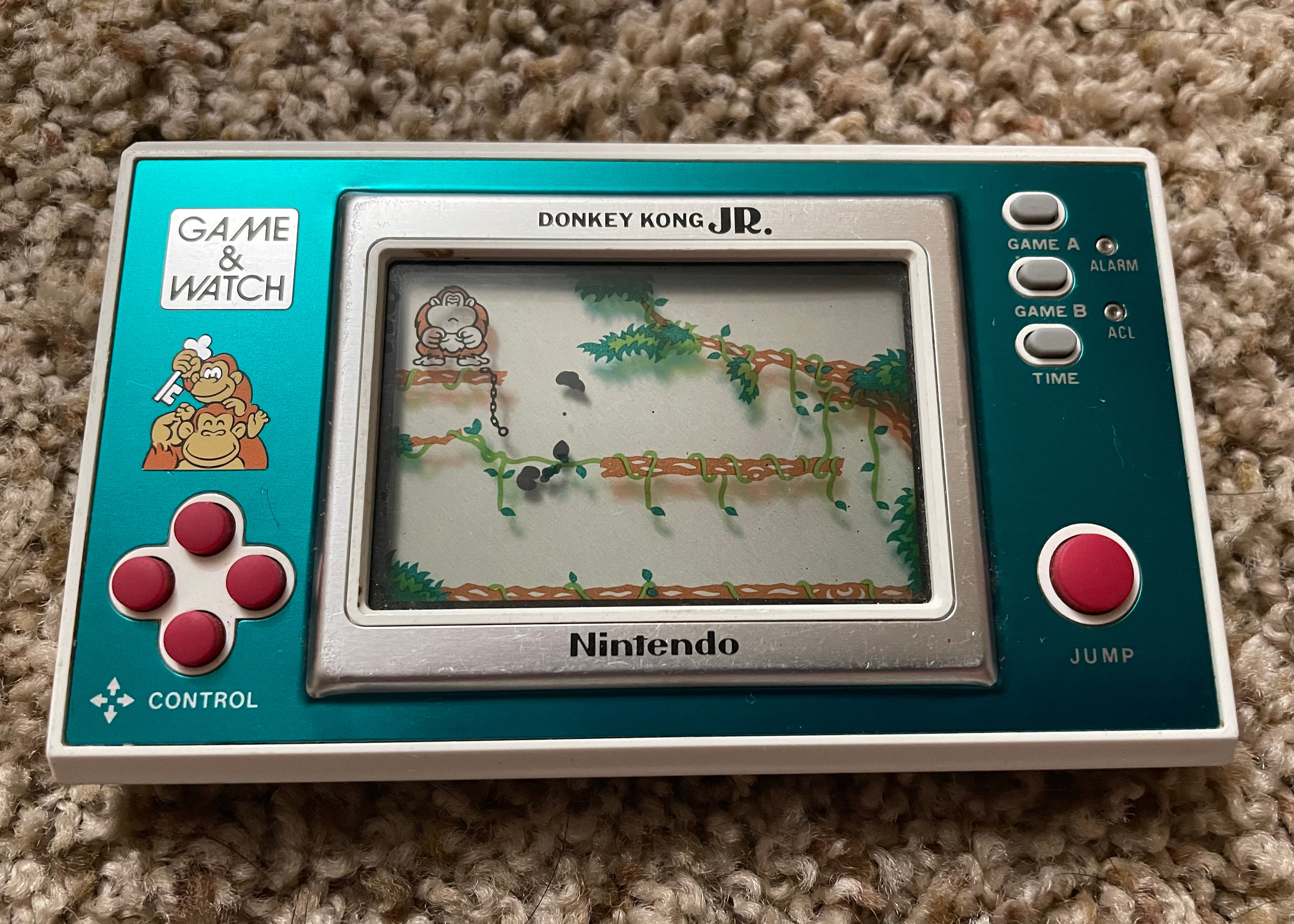 donkey kong junior game and watch