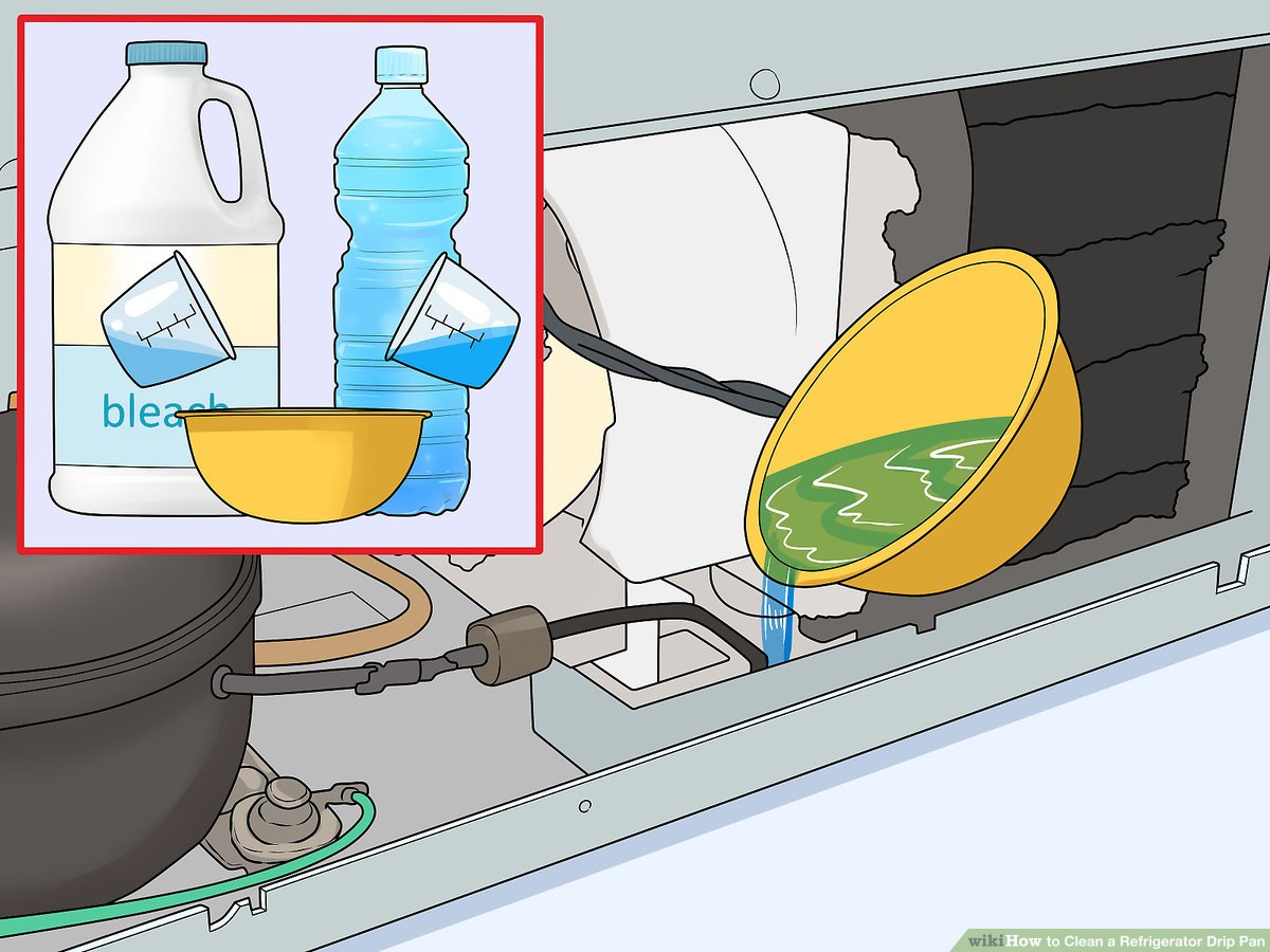 drain pan for fridge