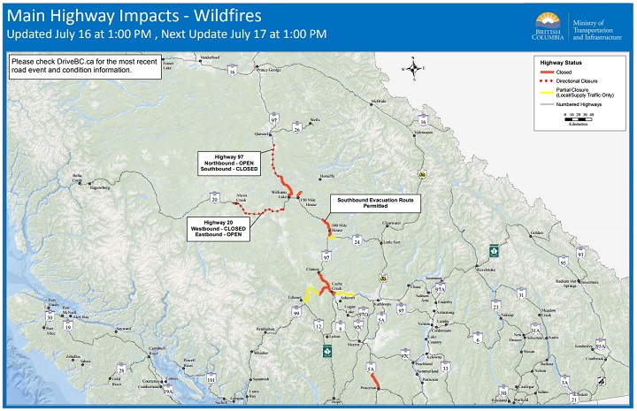 drive bc road closures