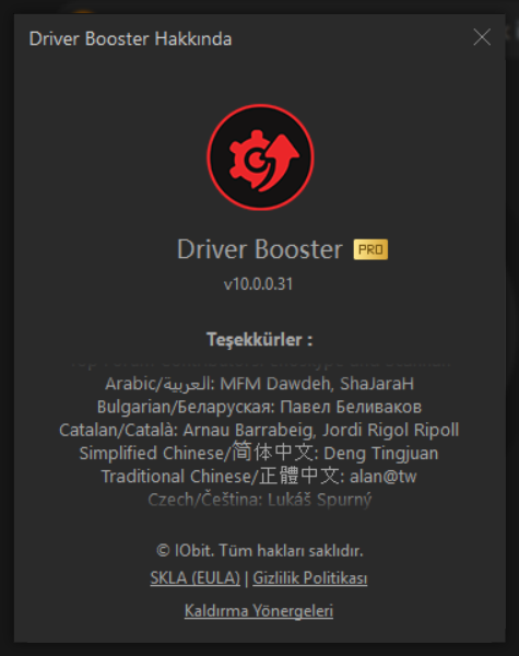 driver booster full katılımsız