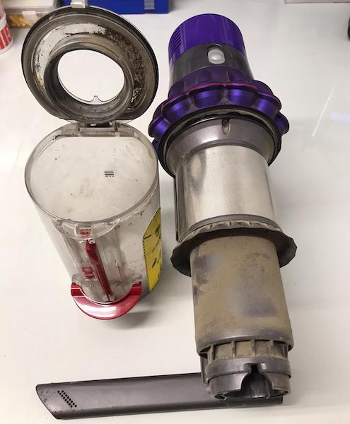 dyson vacuum pulsing