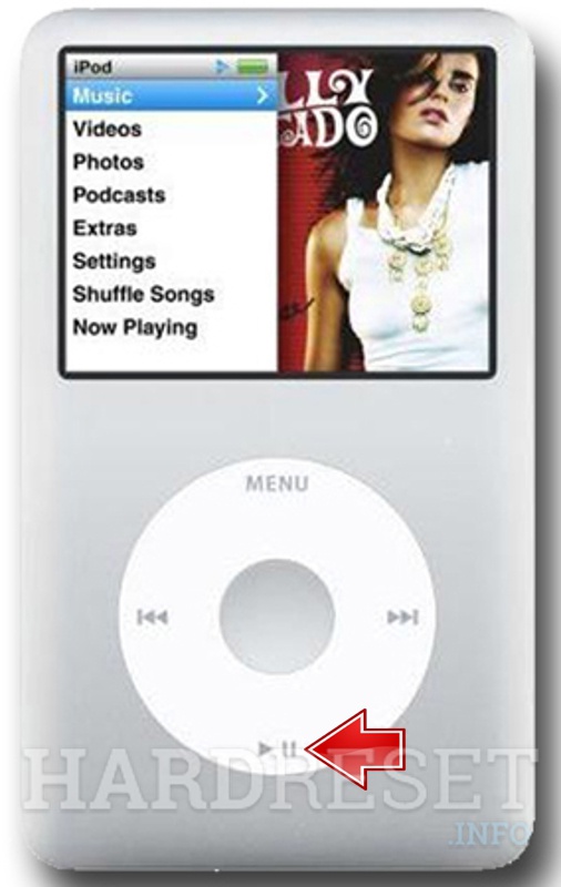 master reset ipod classic