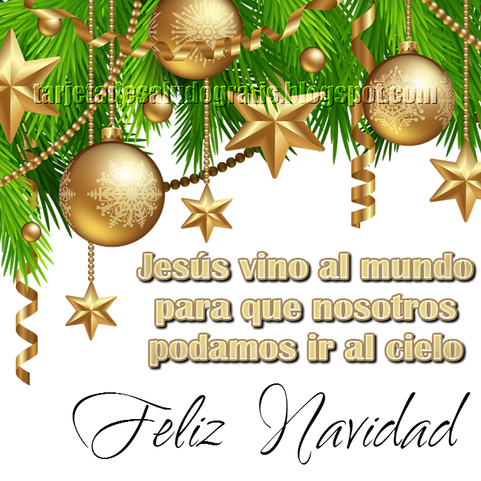 tarjeta navidad cristiana