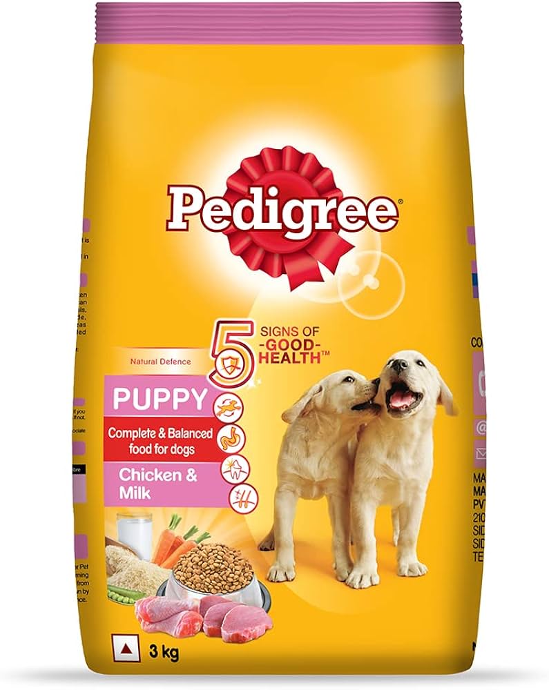 pedigree puppy 3kg price