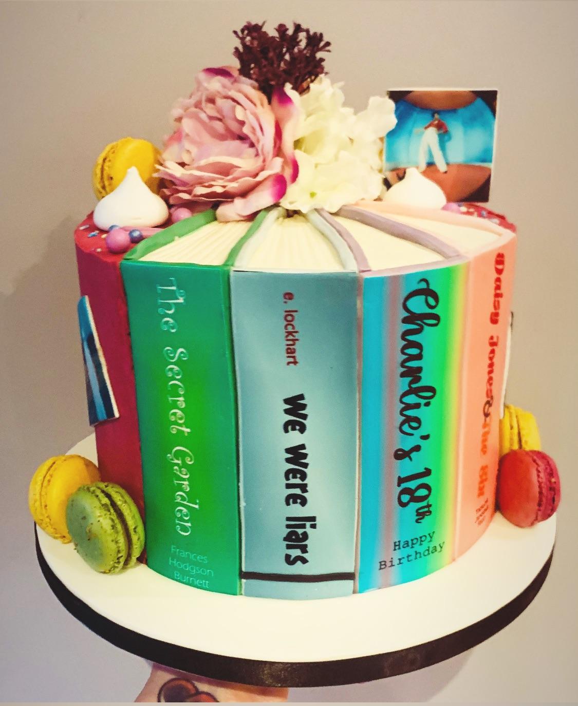 book cake ideas